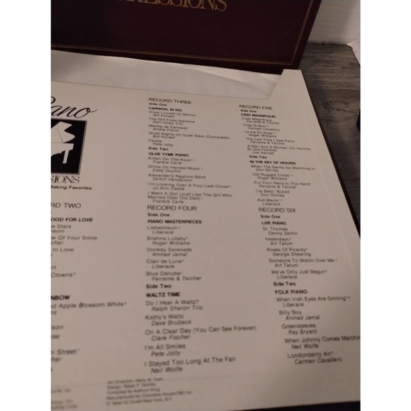 Piano Impressions Box Set Of 6 Lp Readers Digest - Picture 2 of 4